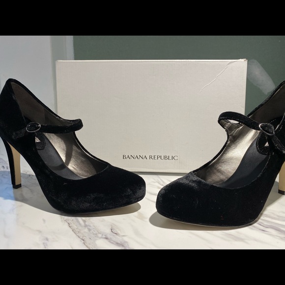Velvet Banana Republic platform Mary Janes - Picture 5 of 6